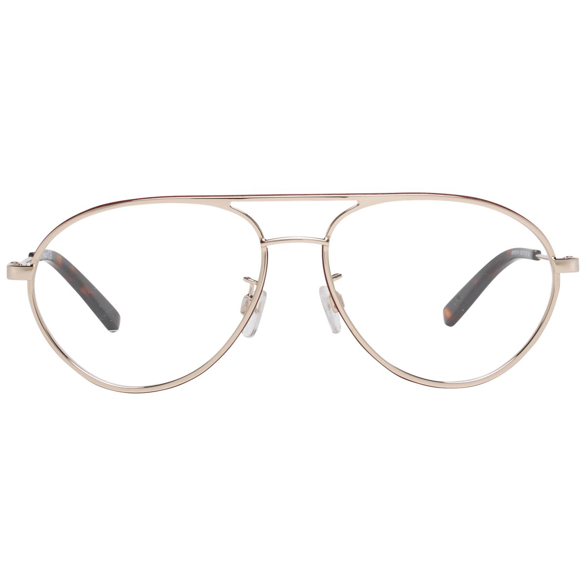 Elegante Aviator-Brillenfassung mit Doppelsteg