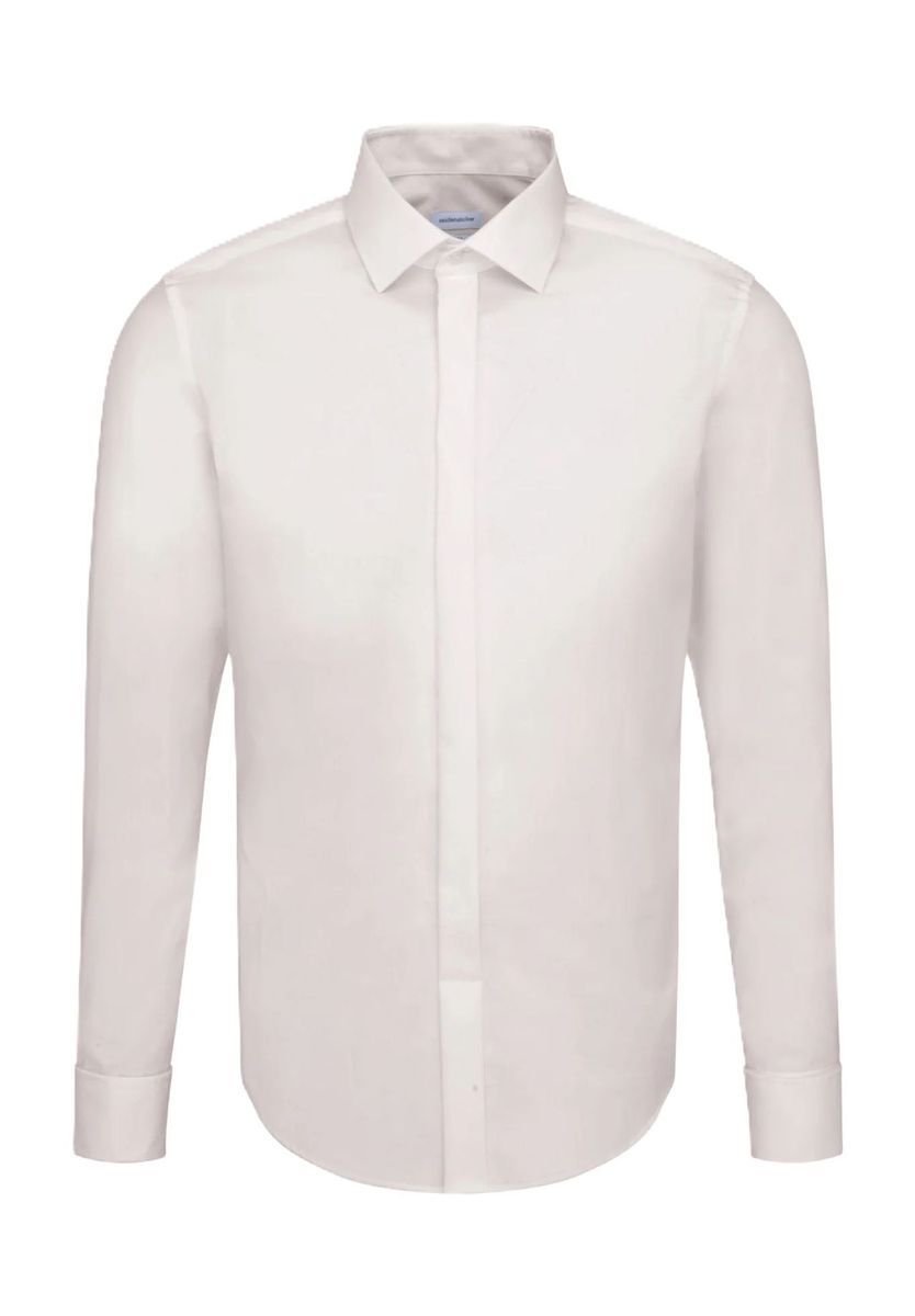 Schmales Popeline-Businesshemd