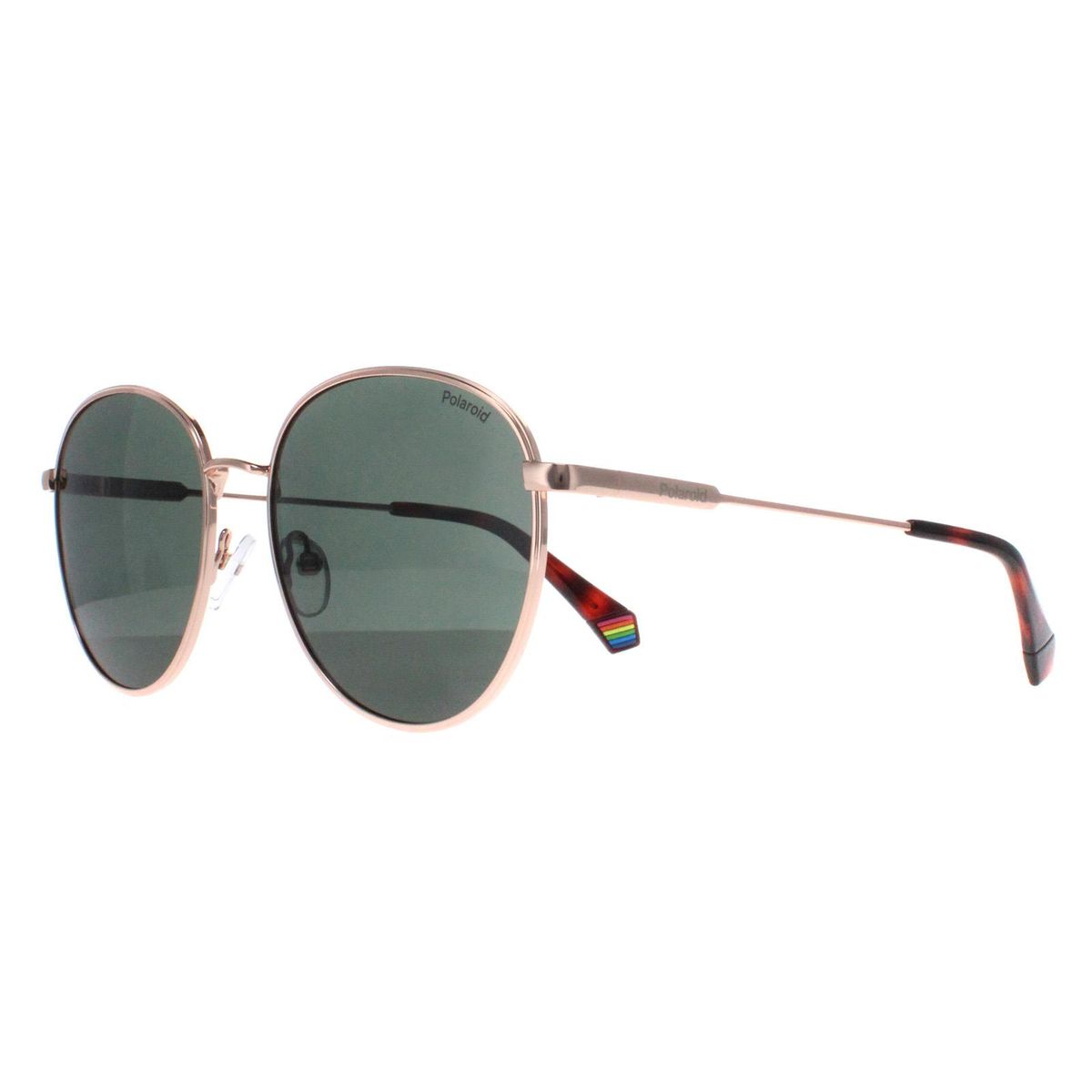 Runde polarisierte Metallrahmen-Sonnenbrille