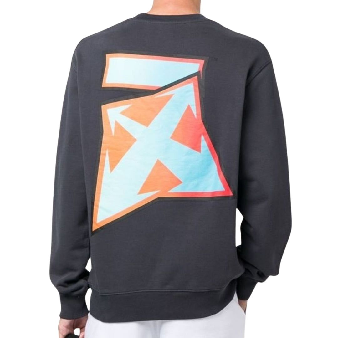 Sweatshirt im Skate-Fit mit Thunder-Grafik