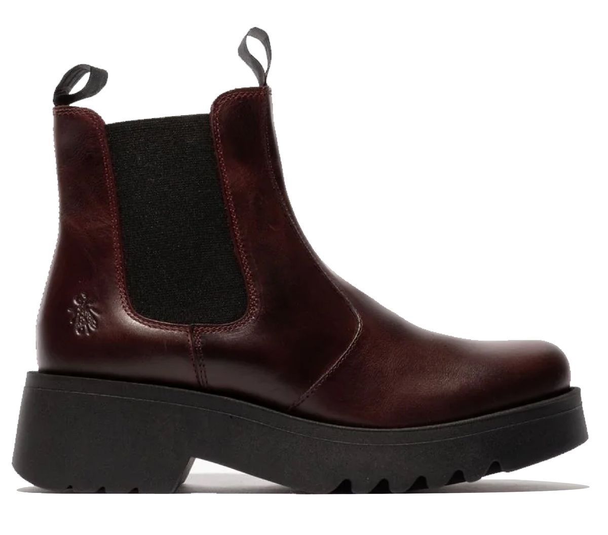Chelsea Stiefeletten mit Plateauabsatz