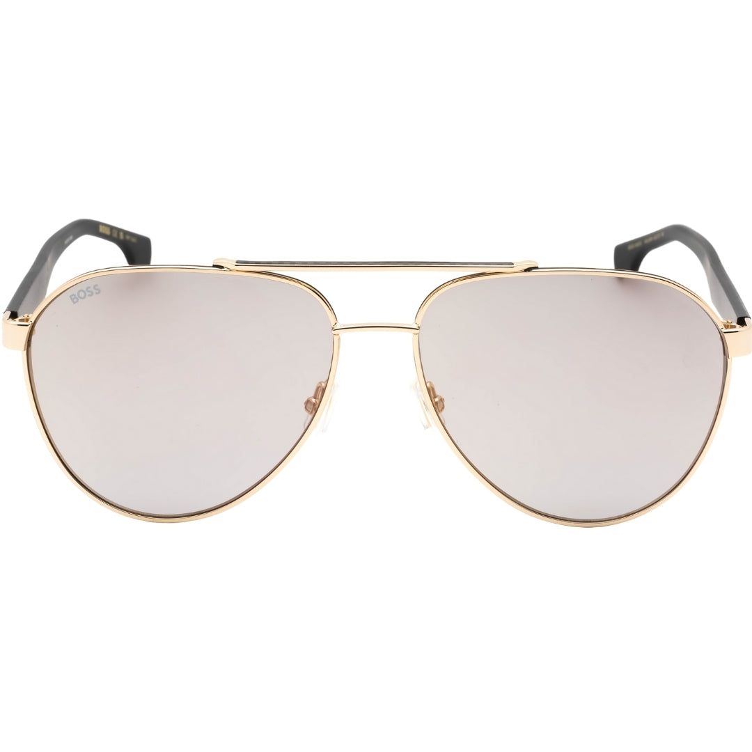 Klassische Pilotenbrille mit goldenem Rahmen