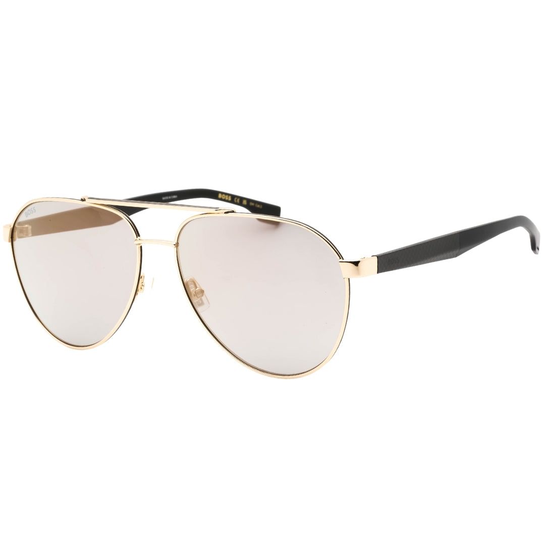 Klassische Pilotenbrille mit goldenem Rahmen