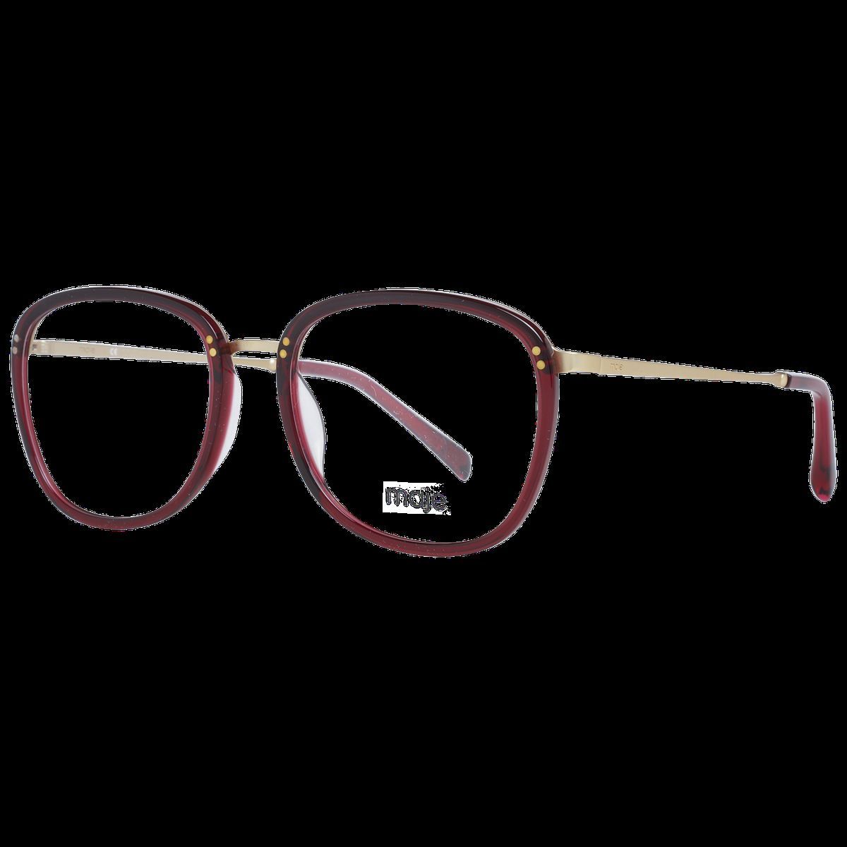 Runde Burgunderrot Acetat Brille Maje MJ1012