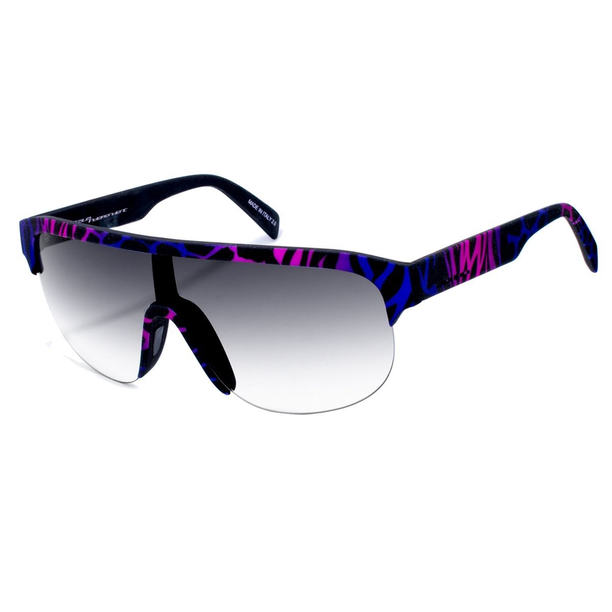 Extravagante Visier-Sonnenbrille