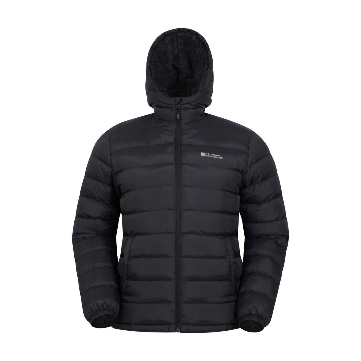Herren Winterjacke mit Kapuze und Polsterung