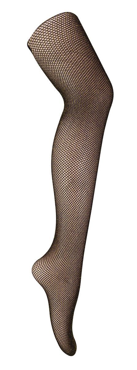 Netzstrumpfhose für Frauen mit Glitzer | Sock Snob | Glänzend | Hohe Taille - Gold