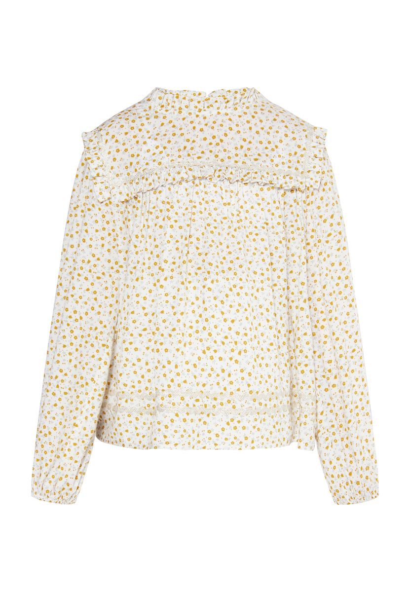 Dreimaster Bluse Mädchen (Kids) senf