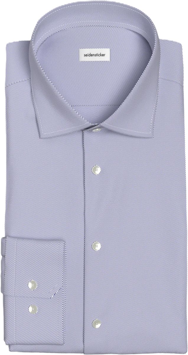 Modernes Twill-Hemd im Shaped-Fit