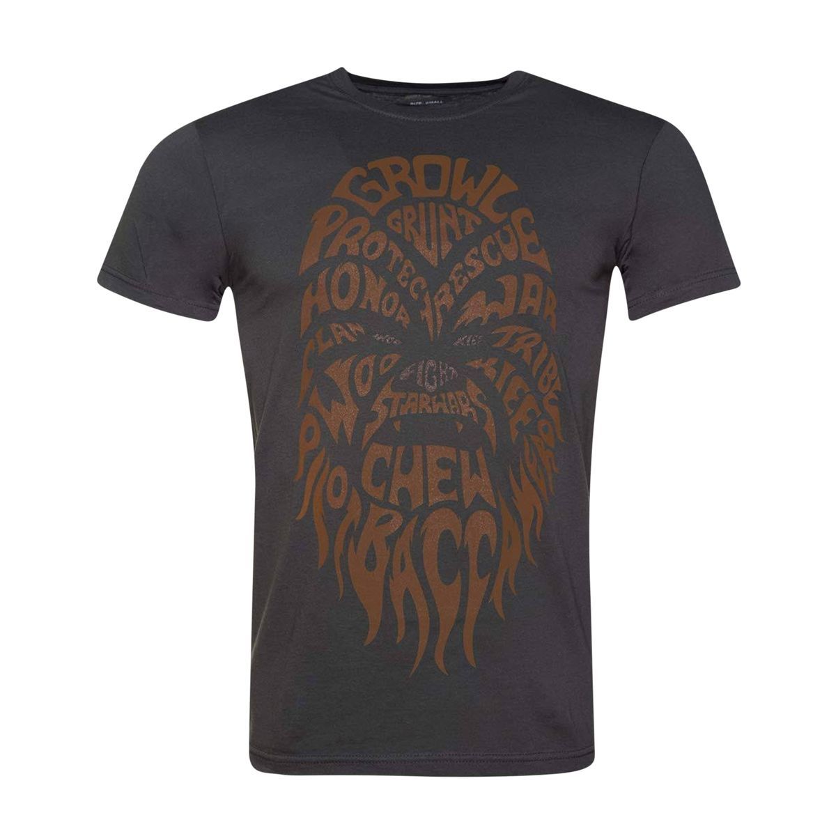 Herren Chewbacca Grafikdruck T-Shirt