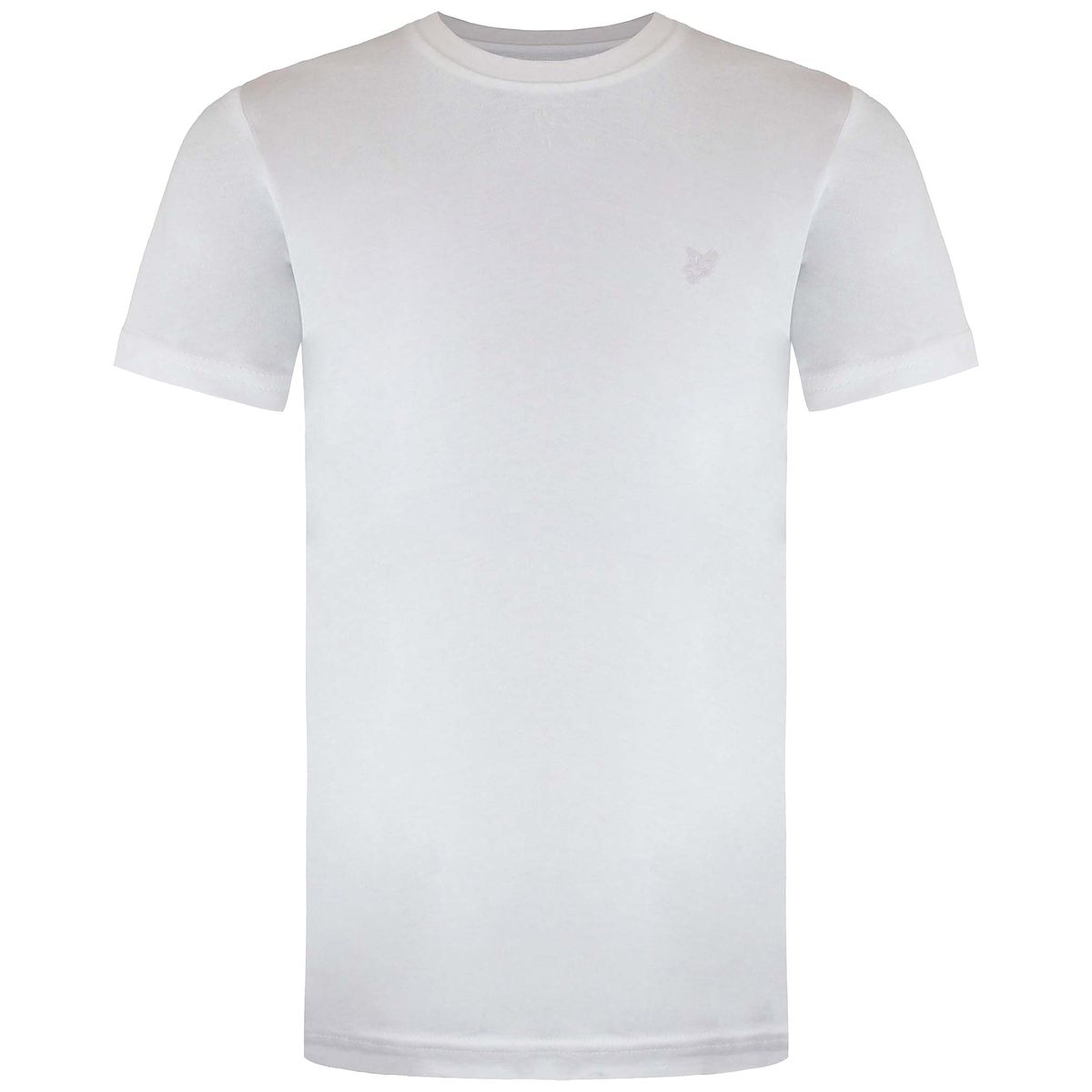 Klassisches Baumwoll-T-Shirt mit Rundhalsausschnitt