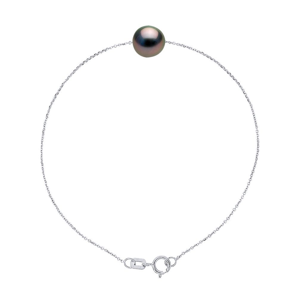Tahiti Perle Sterling Silber Armband