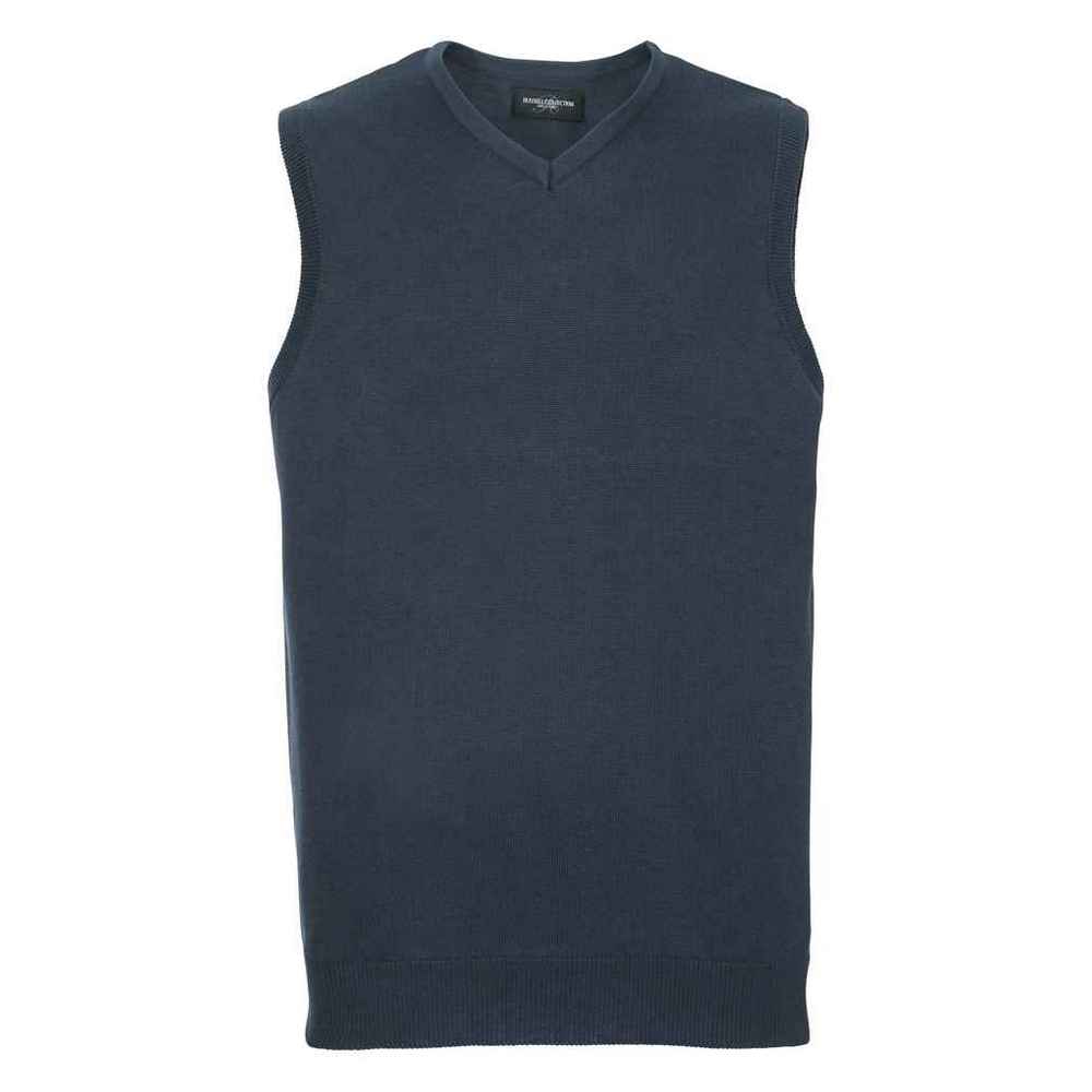Herren V-Ausschnitt Ärmelloses Stricktop