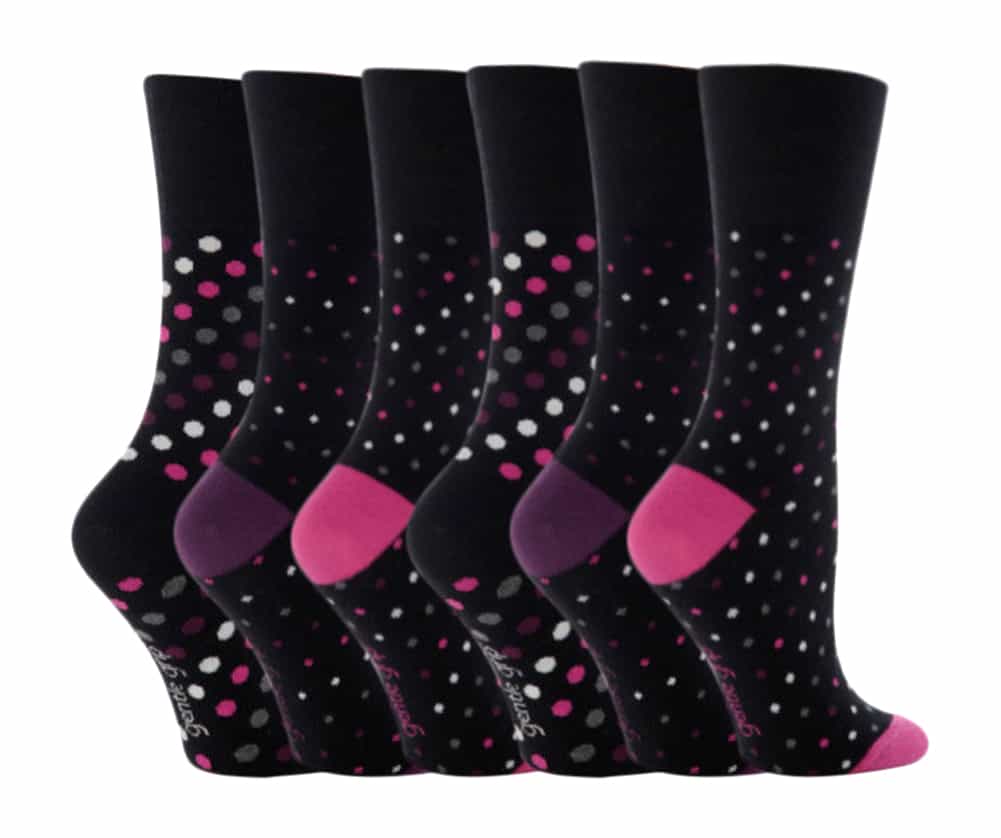 Gentle Grip - 6 Paar Damen Gentle Grip nicht elastische Socken - GG07