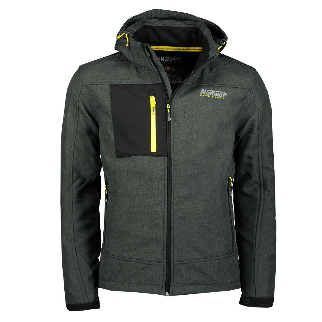 Outdoor-Softshelljacke für Herren mit Kapuze