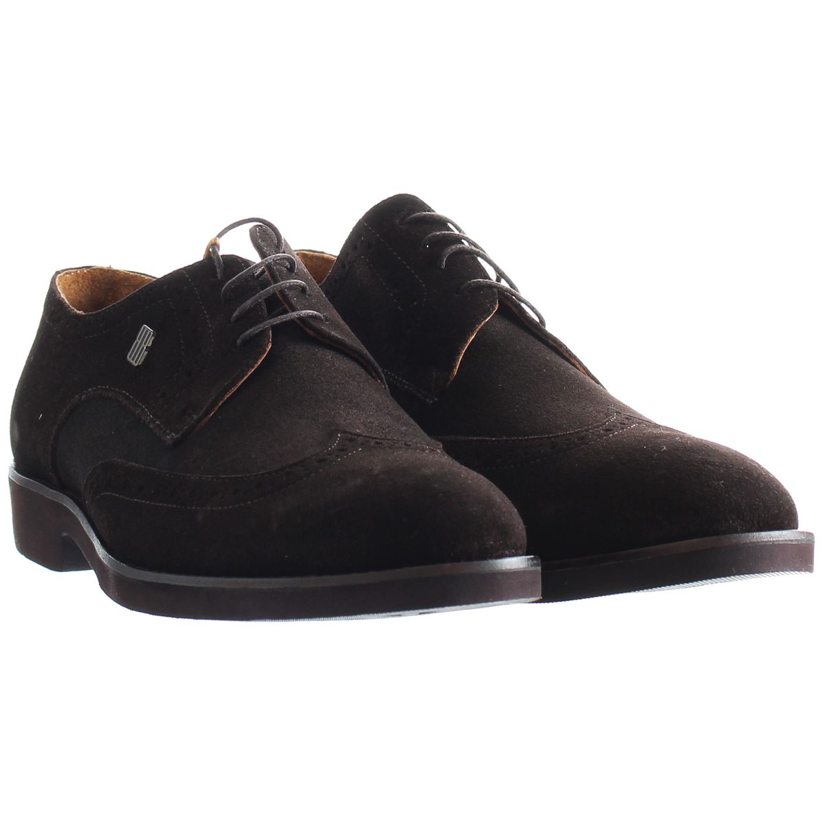 Klassische Wildleder Wingtip Brogues