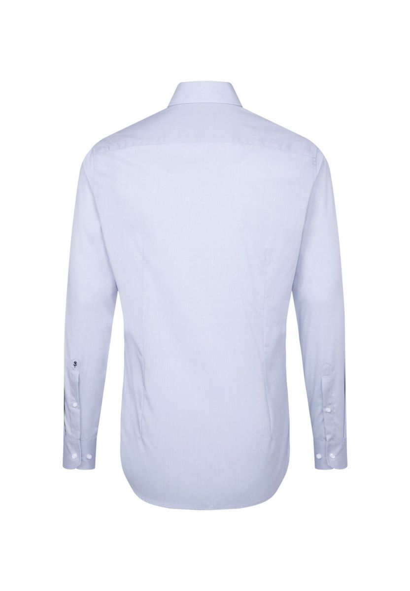 Slim Fit Business Hemd Baumwoll-Popeline