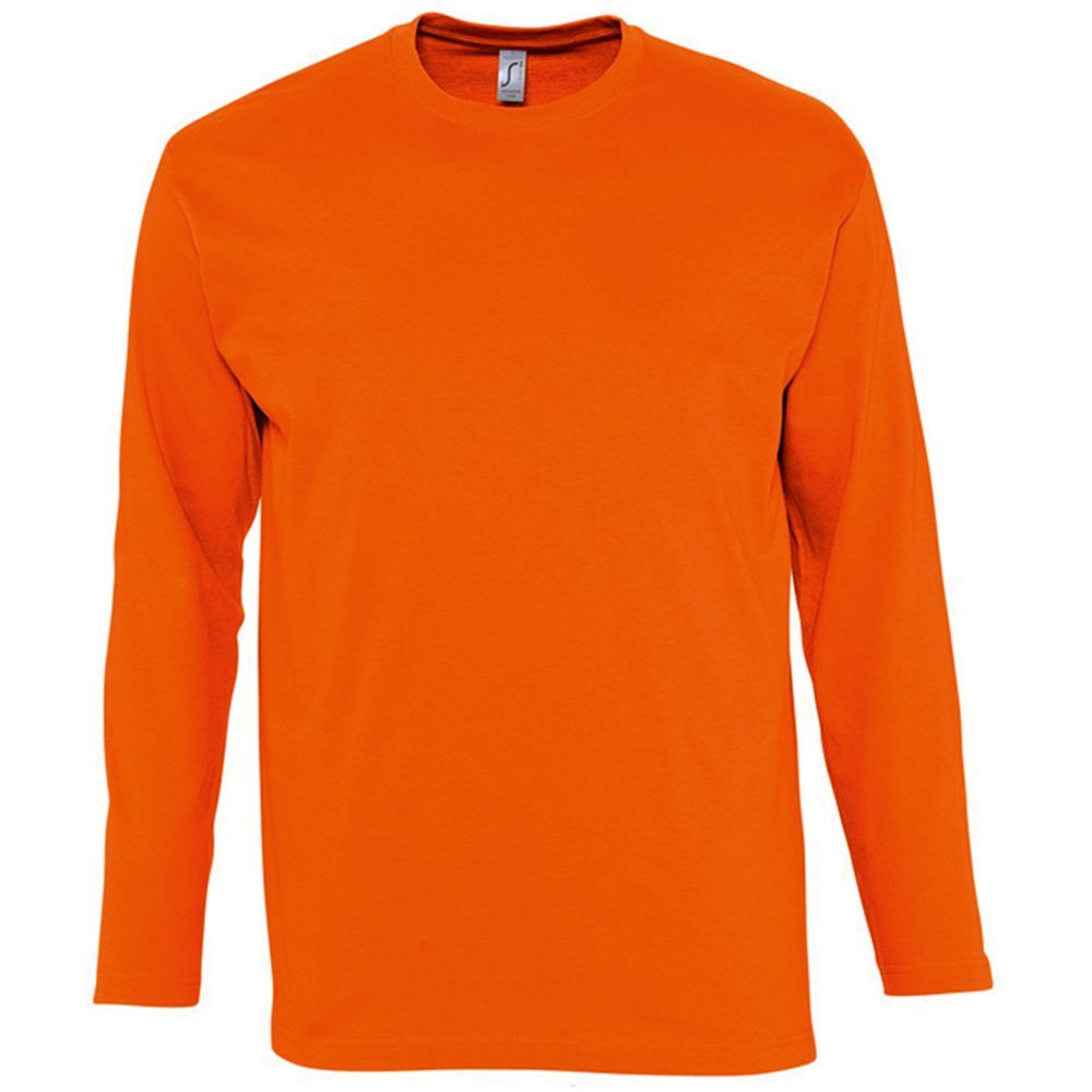 Herren Langarm Rundhals T-Shirt