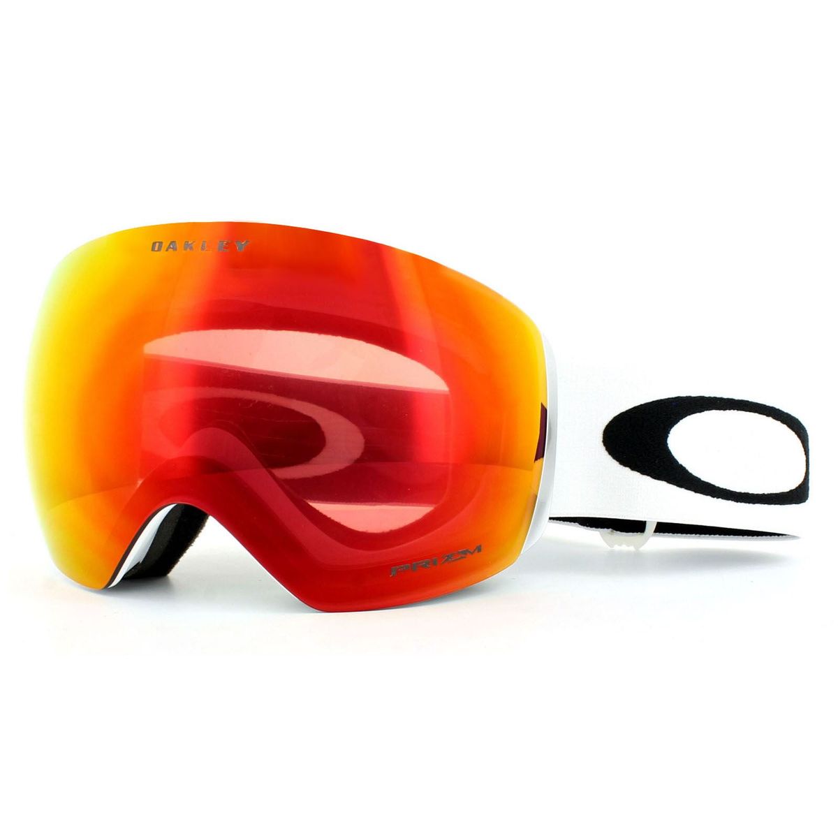 Rahmenlose Verspiegelte Oversize-Skibrille
