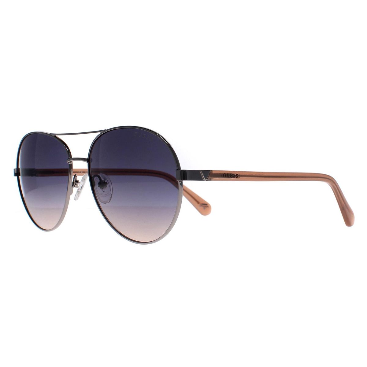 Klassische Aviator-Brille mit Doppelsteg