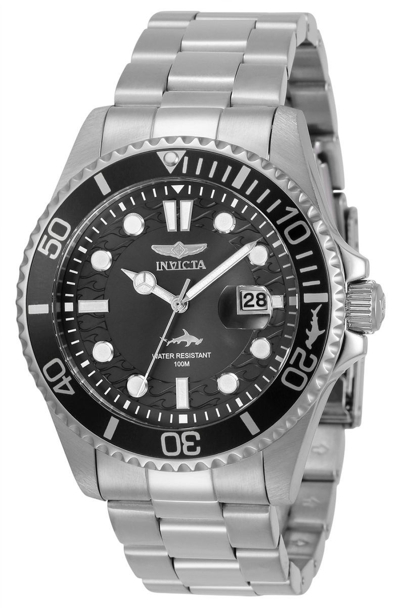 Edelstahl Pro Diver Taucheruhr