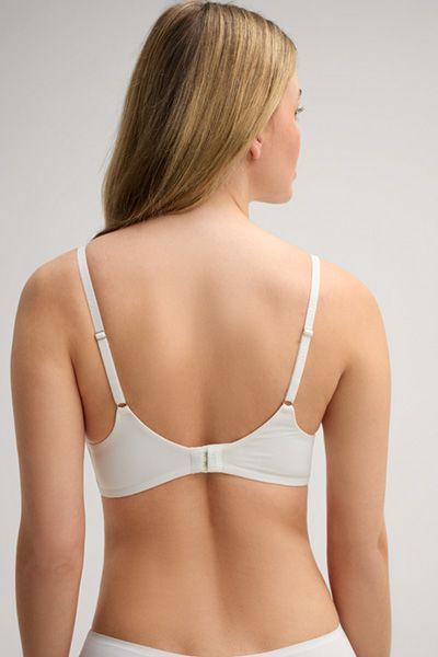 Nahtloser Soft-BH Offwhite Sensation von Sloggi mit Logo-Trägern