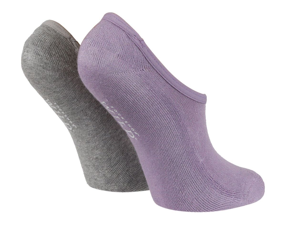 Sanfte Griffigkeit - 6 Paar Damen Socken ohne Elastan - Meeresboden