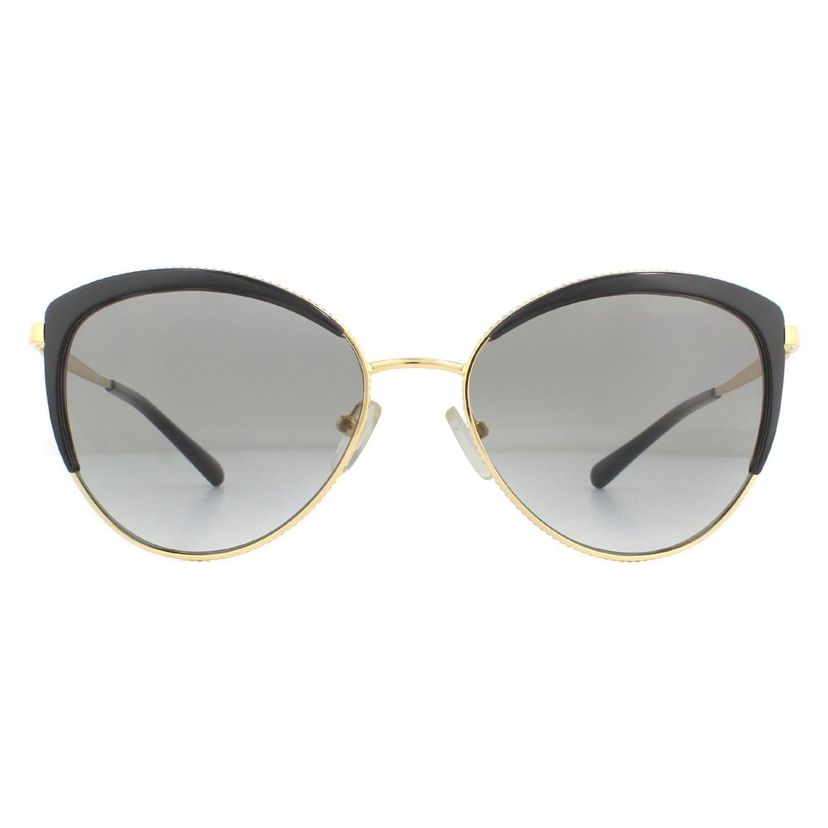 Cat-Eye Sonnenbrille mit Metallgestell