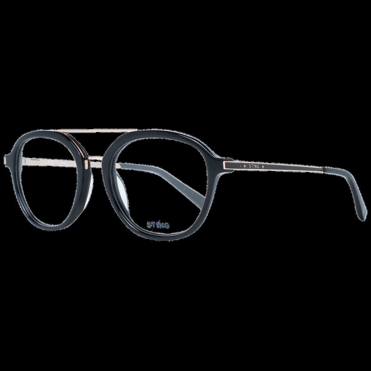 Runde optische Brille mit oberem Steg
