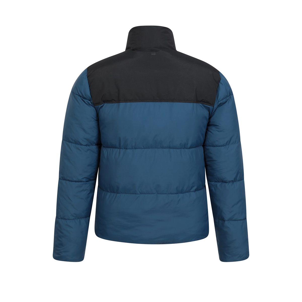 Isolierte Colorblock-Steppjacke aus Ripstop
