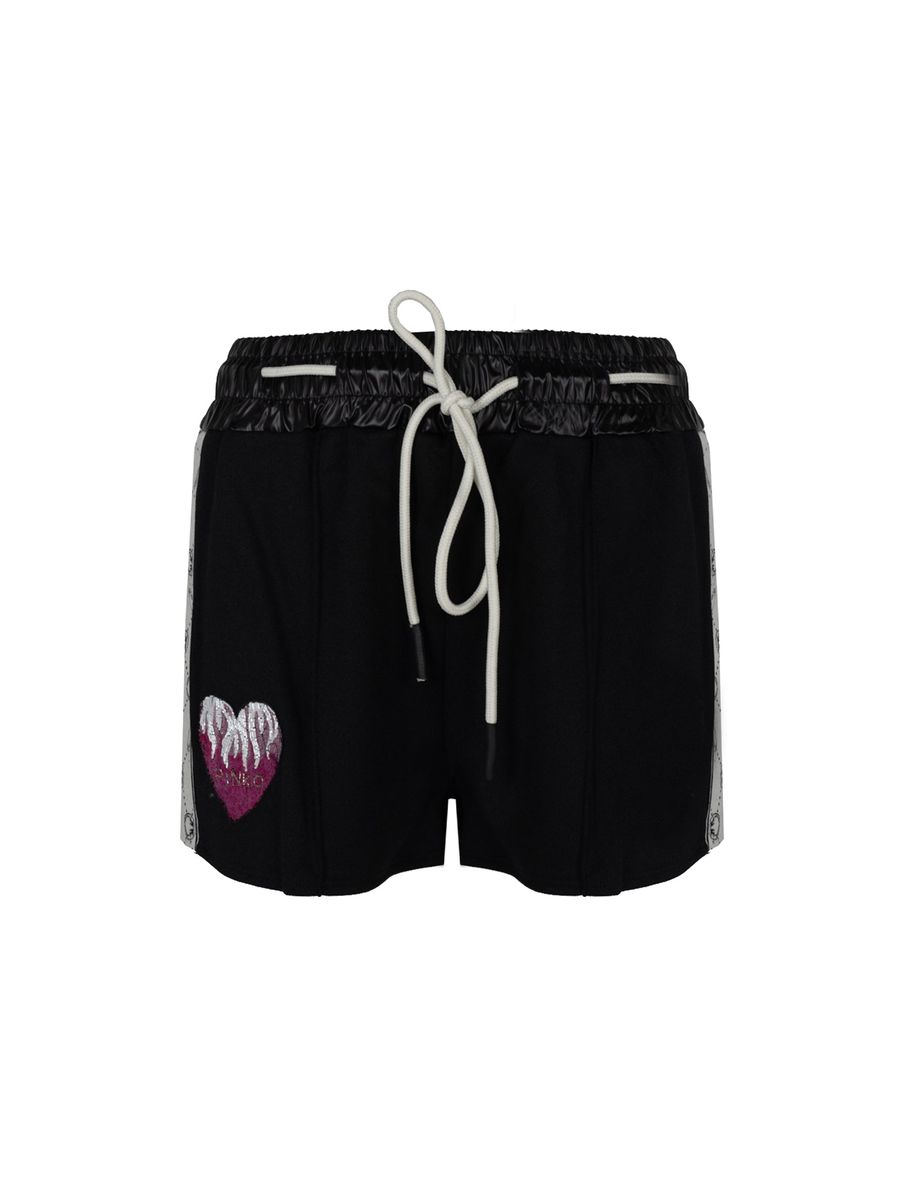 Damen Logo-Tape-Sportshorts