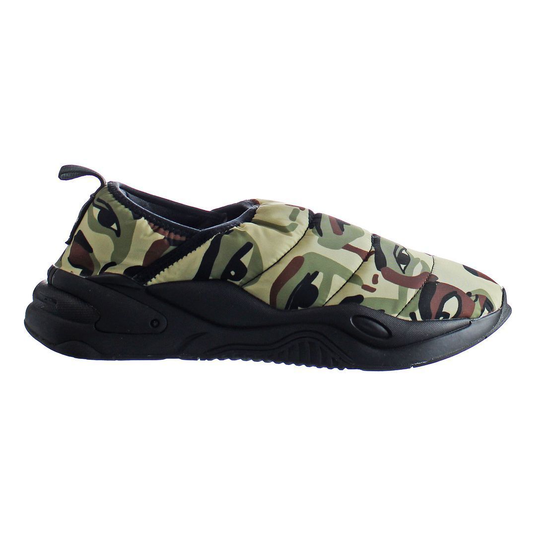 Camouflage-Muster Slip-On Sneaker Mule