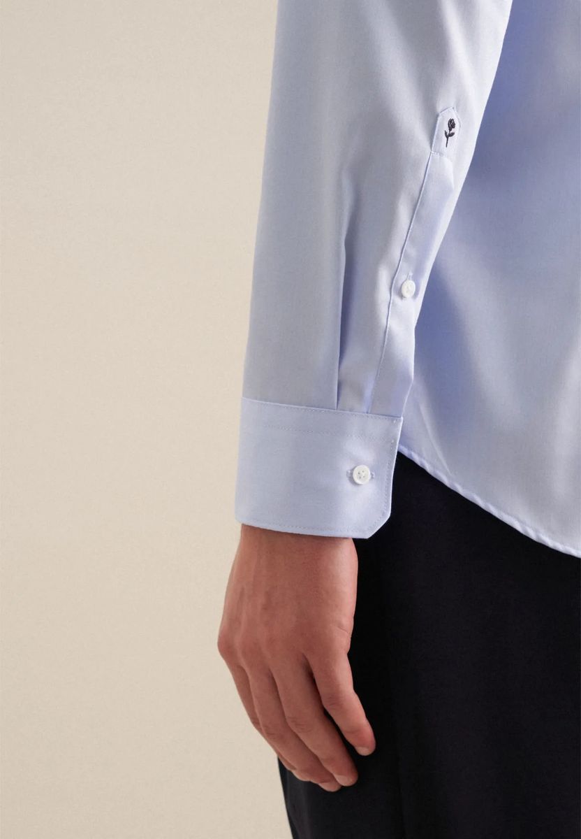 Slim-Fit Twill Business-Hemd