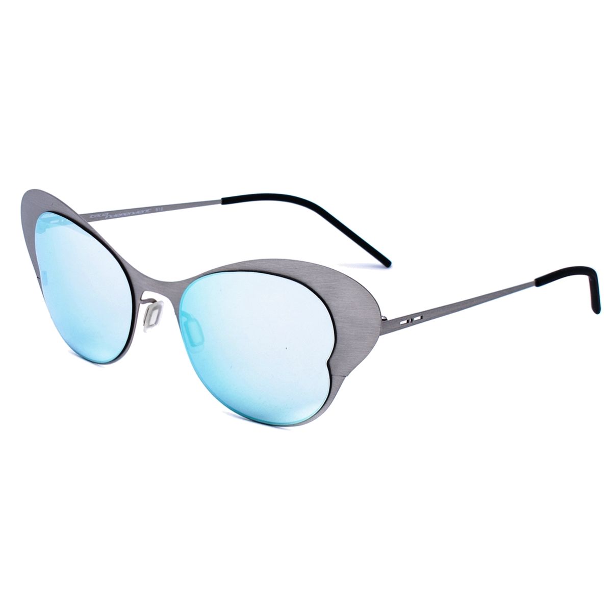 Damen Cat-Eye Sonnenbrille mit blauen Gläsern