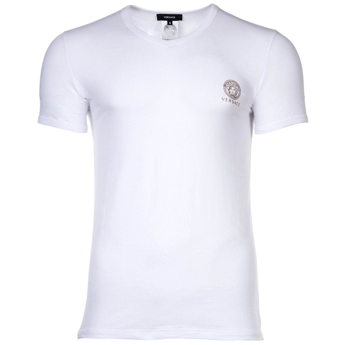 Herren Kurzarm V-Ausschnitt T-Shirt
