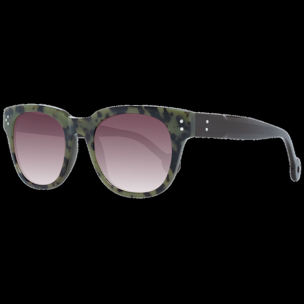 Runde Schildpattrahmen Unisex Sonnenbrille