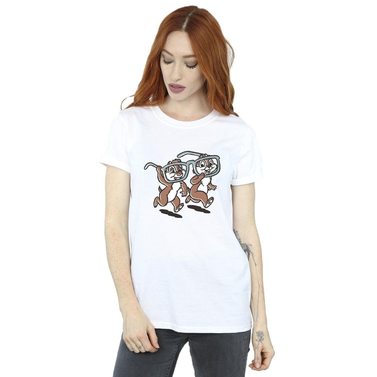 Grafik-T-Shirt mit Chip & Chap