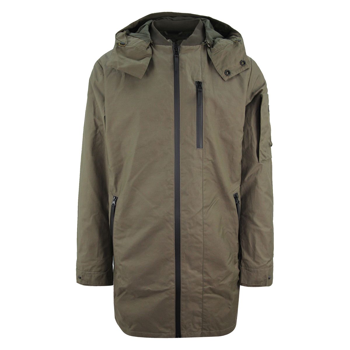 Langlinie Regenparka Jacke mit Kapuze