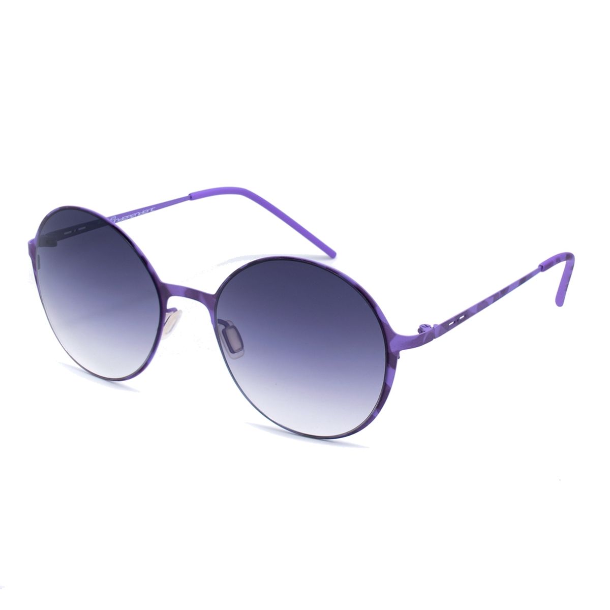 Sonnenbrille mit runden Gläsern und Farbverlauf