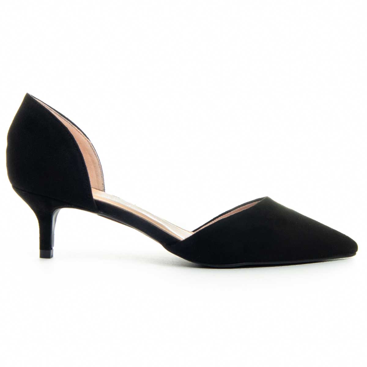 Eleganter Kitten Heel mit Spitze