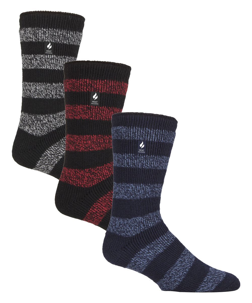 Gestreiftes Heat Holders Thermosocken Set