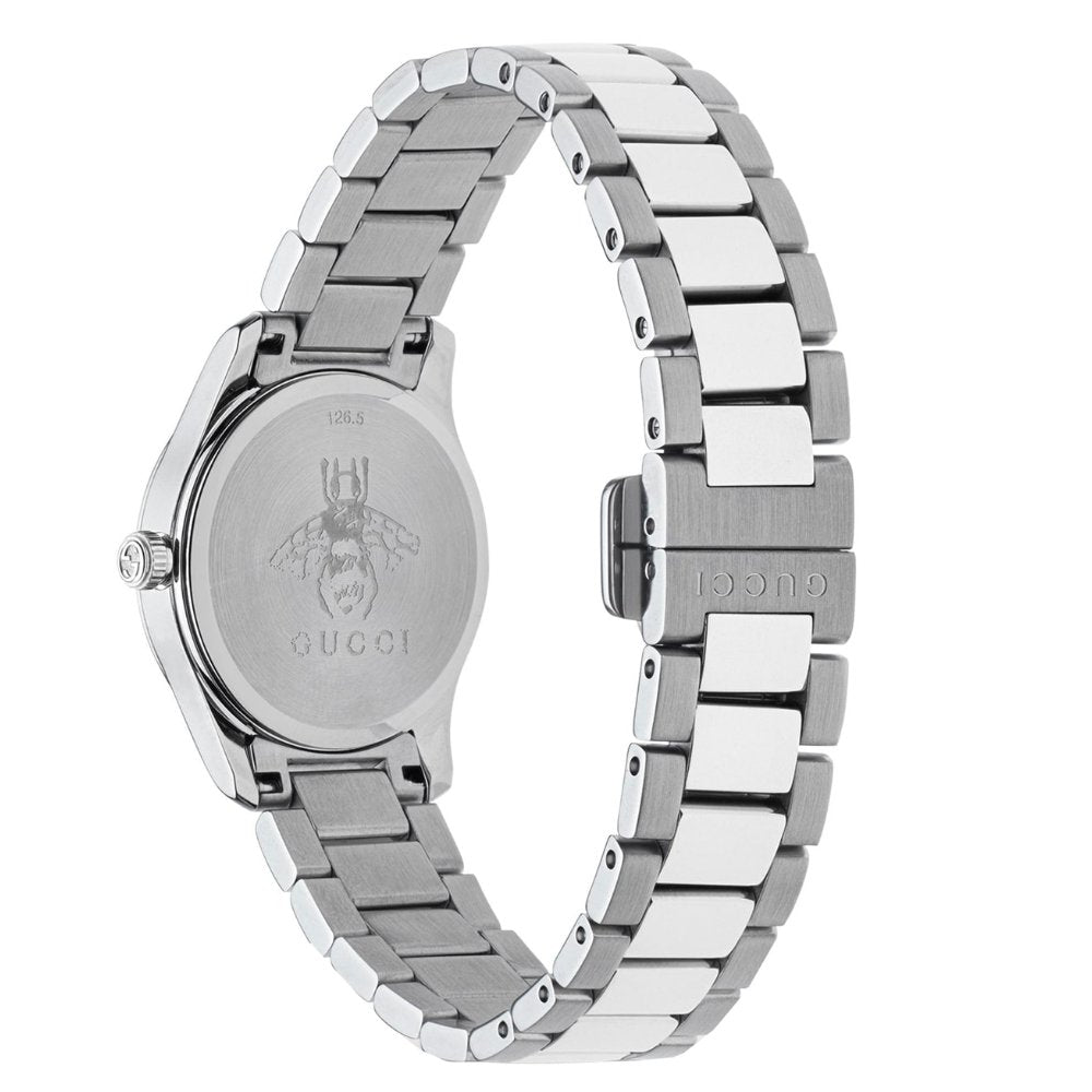 G-Timeless Armbanduhr mit Katzenmotiv