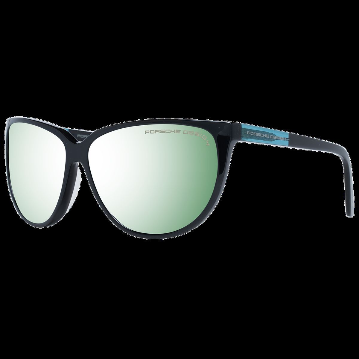 Cat-Eye Sonnenbrille mit Spiegelgläsern