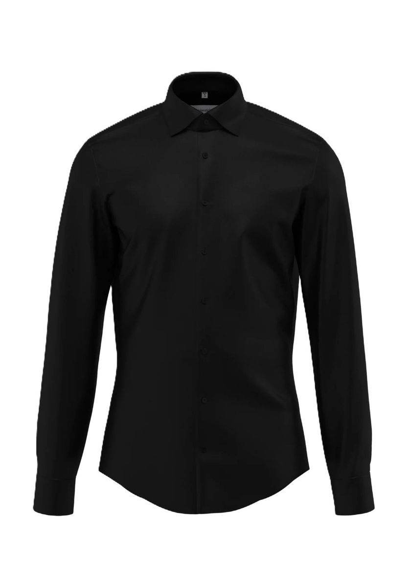 Slim-Fit Langarm Businesshemd