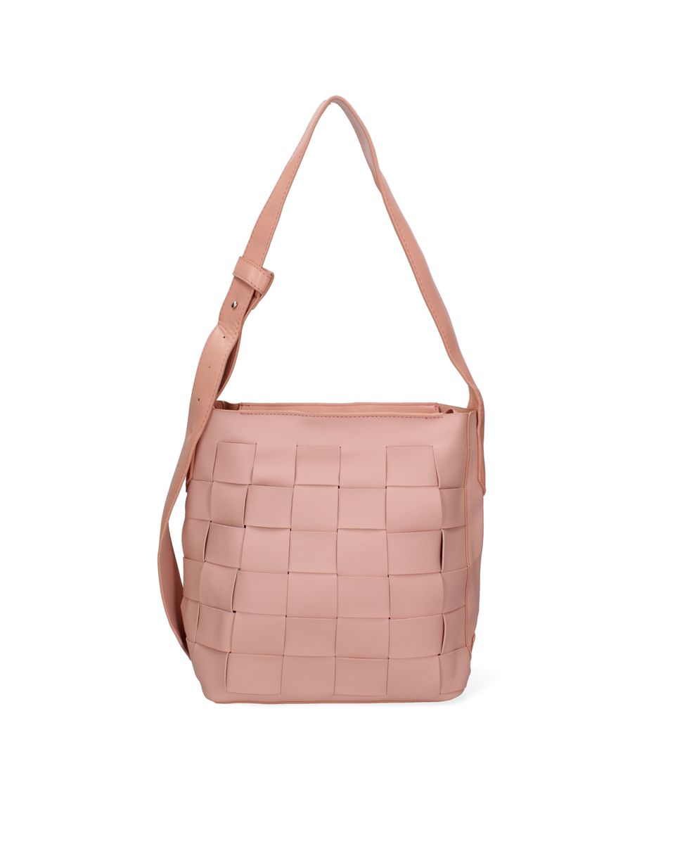 Schultertasche im Flechtdesign
