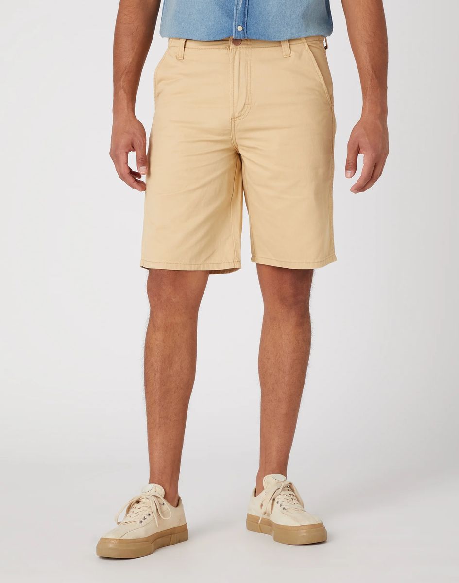 Lässige Chinoshorts in neutralem Tan