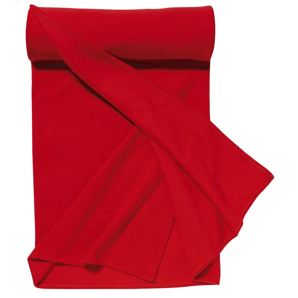 SOLS Plaid Fleece-Decke, Anti-Pilling (Rot)