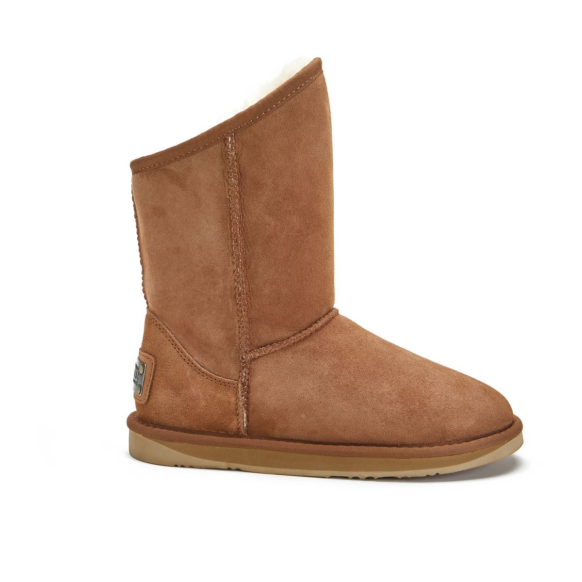 Gemütliche kurze Schaffellstiefel