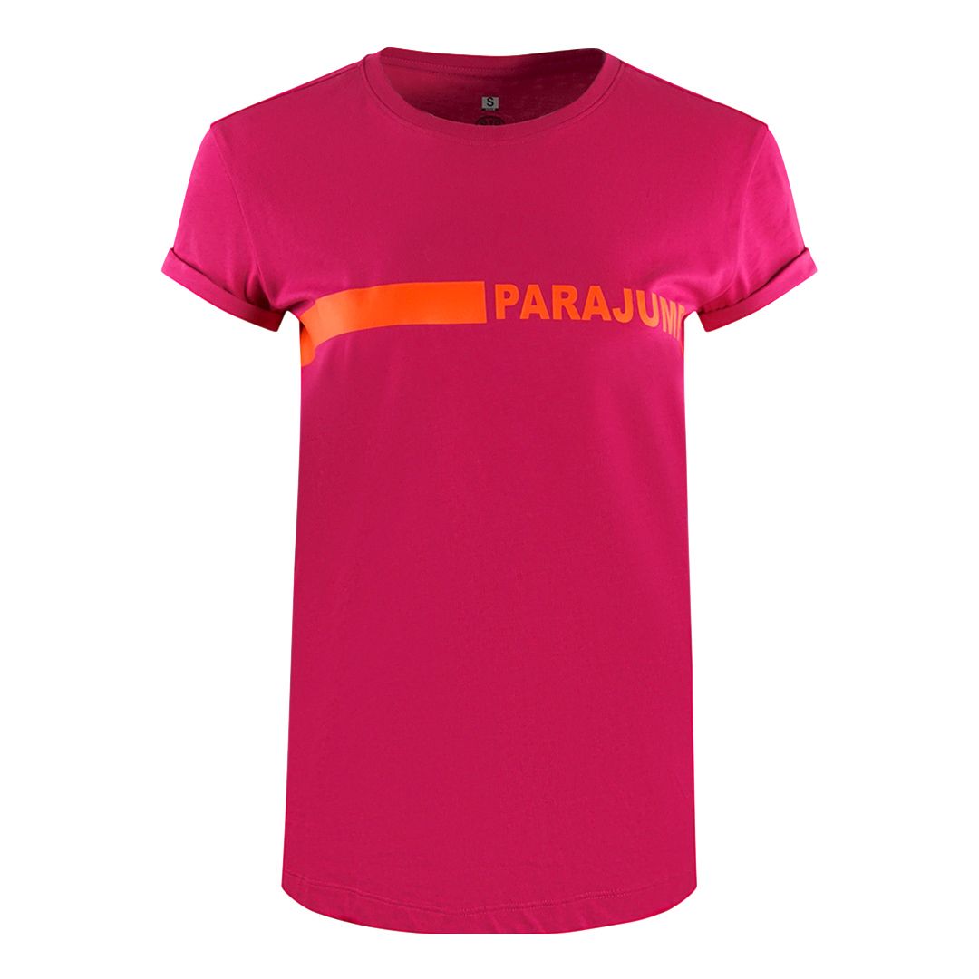 Pinkes Freizeit-T-Shirt mit Grafik