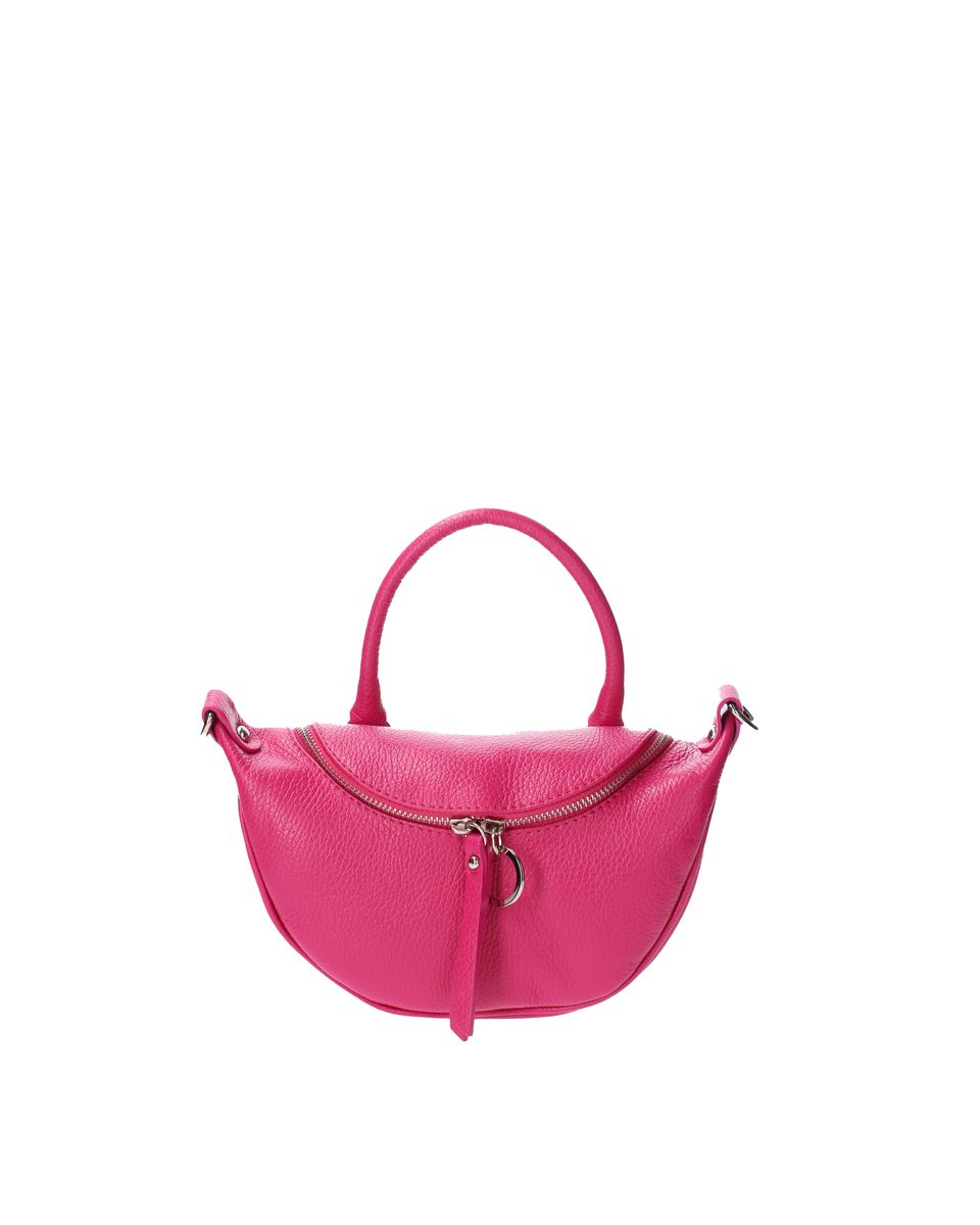 Halbmond-Handtasche mit Griff